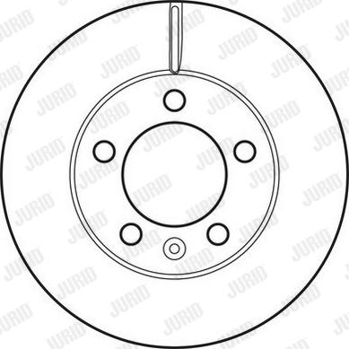 Jurid 562713JC - Bremžu diski autodraugiem.lv