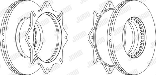 Jurid 567114J - Bremžu diski autodraugiem.lv