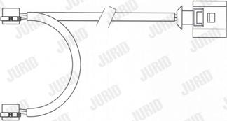 Jurid 581450 - Indikators, Bremžu uzliku nodilums autodraugiem.lv