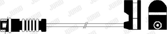 Jurid 581428 - Indikators, Bremžu uzliku nodilums autodraugiem.lv