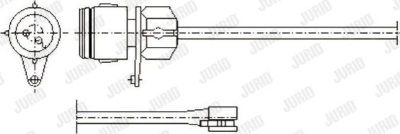Jurid 581342 - Indikators, Bremžu uzliku nodilums autodraugiem.lv