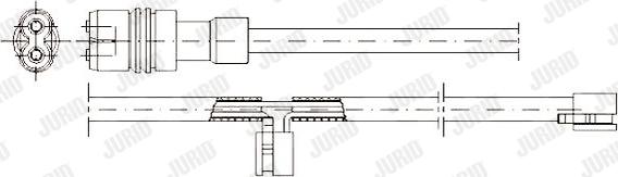 Jurid 581352 - Indikators, Bremžu uzliku nodilums autodraugiem.lv