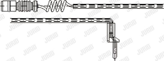 Jurid 581360 - Indikators, Bremžu uzliku nodilums autodraugiem.lv
