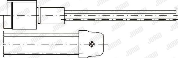 Jurid 581300 - Indikators, Bremžu uzliku nodilums autodraugiem.lv