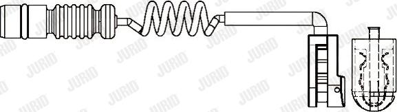 Jurid 581384 - Indikators, Bremžu uzliku nodilums autodraugiem.lv