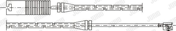 Jurid 581331 - Indikators, Bremžu uzliku nodilums autodraugiem.lv