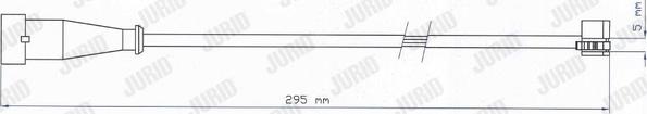 Jurid 587024 - Indikators, Bremžu uzliku nodilums autodraugiem.lv
