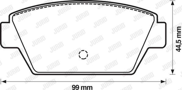 BENDIX DB1240 - Bremžu uzliku kompl., Disku bremzes autodraugiem.lv