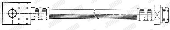 Jurid 171776J - Bremžu šļūtene autodraugiem.lv