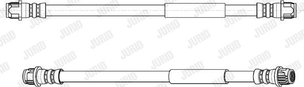 Jurid 173194J - Bremžu šļūtene autodraugiem.lv