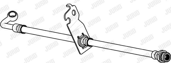 Jurid 173163J - Bremžu šļūtene autodraugiem.lv