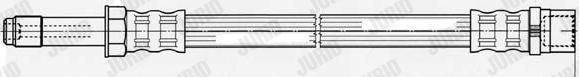 Jurid 173119J - Bremžu šļūtene autodraugiem.lv
