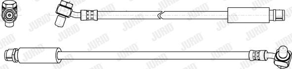 Jurid 173200J - Bremžu šļūtene autodraugiem.lv