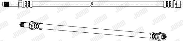 Jurid 172963J - Bremžu šļūtene autodraugiem.lv