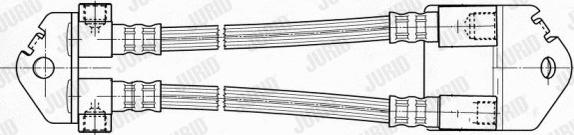 Jurid 172988J - Bremžu šļūtene autodraugiem.lv