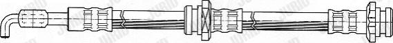 Jurid 172474J - Bremžu šļūtene autodraugiem.lv