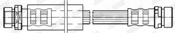 Jurid 172546J - Bremžu šļūtene autodraugiem.lv