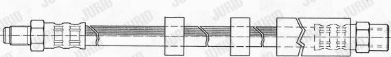 Jurid 172574J - Bremžu šļūtene autodraugiem.lv
