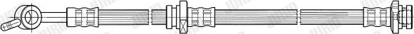 Jurid 172695J - Bremžu šļūtene autodraugiem.lv