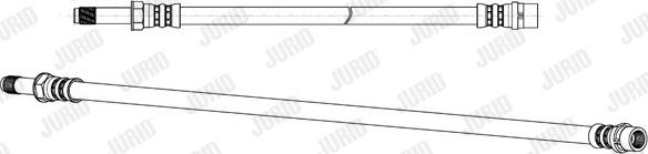 Jurid 172647J - Bremžu šļūtene autodraugiem.lv