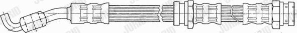 Jurid 172615J - Bremžu šļūtene autodraugiem.lv
