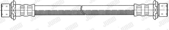 Jurid 172671J - Bremžu šļūtene autodraugiem.lv