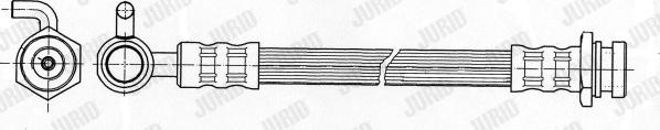 Jurid 172677J - Bremžu šļūtene autodraugiem.lv