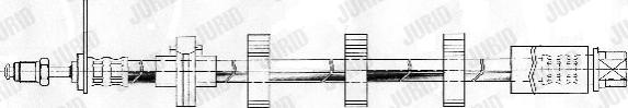 Jurid 172056J - Bremžu šļūtene autodraugiem.lv