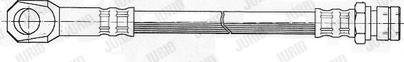 Jurid 172008J - Bremžu šļūtene autodraugiem.lv