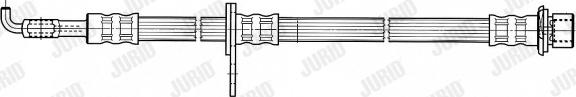 Jurid 172838J - Bremžu šļūtene autodraugiem.lv