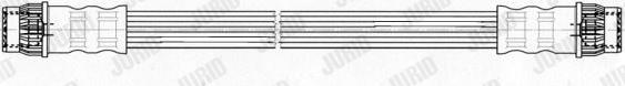 Jurid 172707J - Bremžu šļūtene autodraugiem.lv