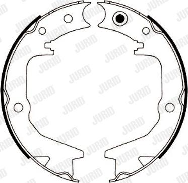 Jurid 362435J - Bremžu loku komplekts autodraugiem.lv