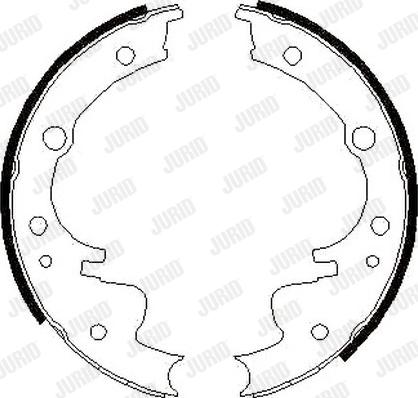 Jurid 362006J - Bremžu loku komplekts autodraugiem.lv