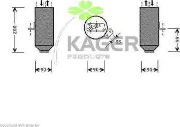 Kager 945459 - Sausinātājs, Kondicionieris autodraugiem.lv