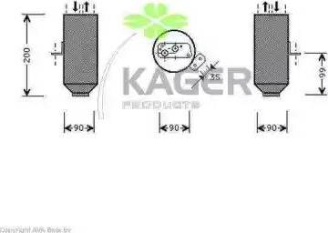 Kager 945460 - Sausinātājs, Kondicionieris autodraugiem.lv