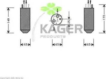 Kager 945106 - Sausinātājs, Kondicionieris autodraugiem.lv