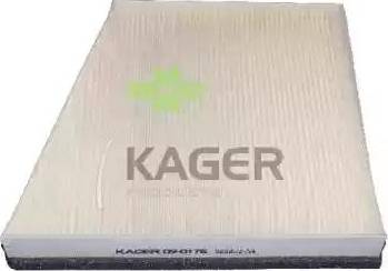 Kager 09-0176 - Filtrs, Salona telpas gaiss autodraugiem.lv