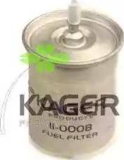 Kager 11-0008 - Degvielas filtrs autodraugiem.lv