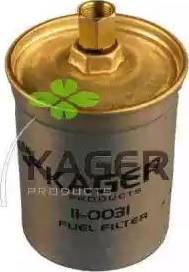 Kager 11-0031 - Degvielas filtrs autodraugiem.lv