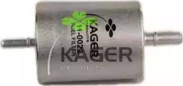 Kager 11-0022 - Degvielas filtrs autodraugiem.lv