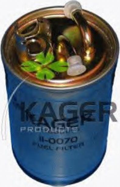 Kager 11-0070 - Degvielas filtrs autodraugiem.lv