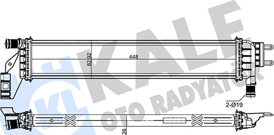 KALE OTO RADYATÖR 433900 - Radiators, Motora dzesēšanas sistēma autodraugiem.lv