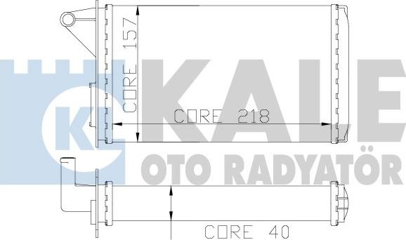 KALE OTO RADYATÖR 117100 - Siltummainis, Salona apsilde autodraugiem.lv