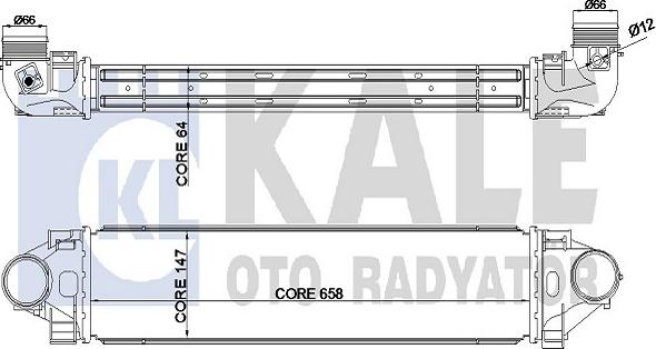 KALE OTO RADYATÖR 344930 - Starpdzesētājs autodraugiem.lv