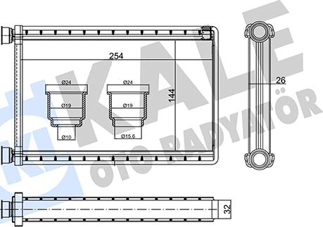 KALE OTO RADYATÖR 346460 - Siltummainis, Salona apsilde autodraugiem.lv