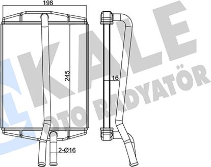 KALE OTO RADYATÖR 346535 - Siltummainis, Salona apsilde autodraugiem.lv