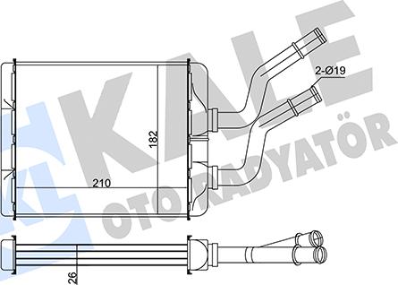 KALE OTO RADYATÖR 346520 - Siltummainis, Salona apsilde autodraugiem.lv