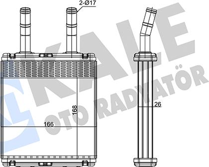 KALE OTO RADYATÖR 346380 - Siltummainis, Salona apsilde autodraugiem.lv