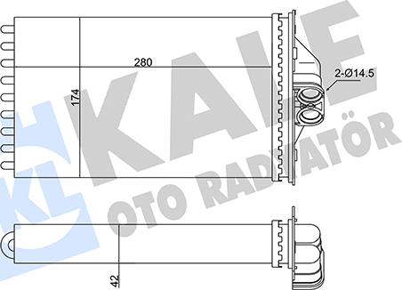 KALE OTO RADYATÖR 346335 - Siltummainis, Salona apsilde autodraugiem.lv