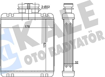 KALE OTO RADYATÖR 346260 - Siltummainis, Salona apsilde autodraugiem.lv